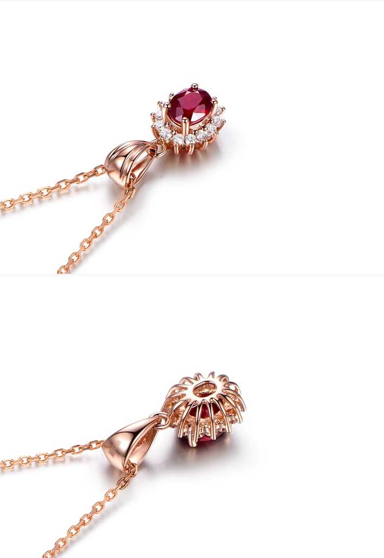 宝玉の輝き 華麗なルビーのしずく　パワーストーン アクセサリー 