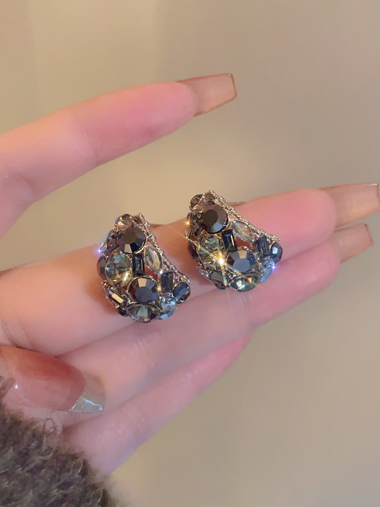 パワーストーン アクセサリー パワーストーン アクセサリー 星空の煌き 宝石集合イヤリング