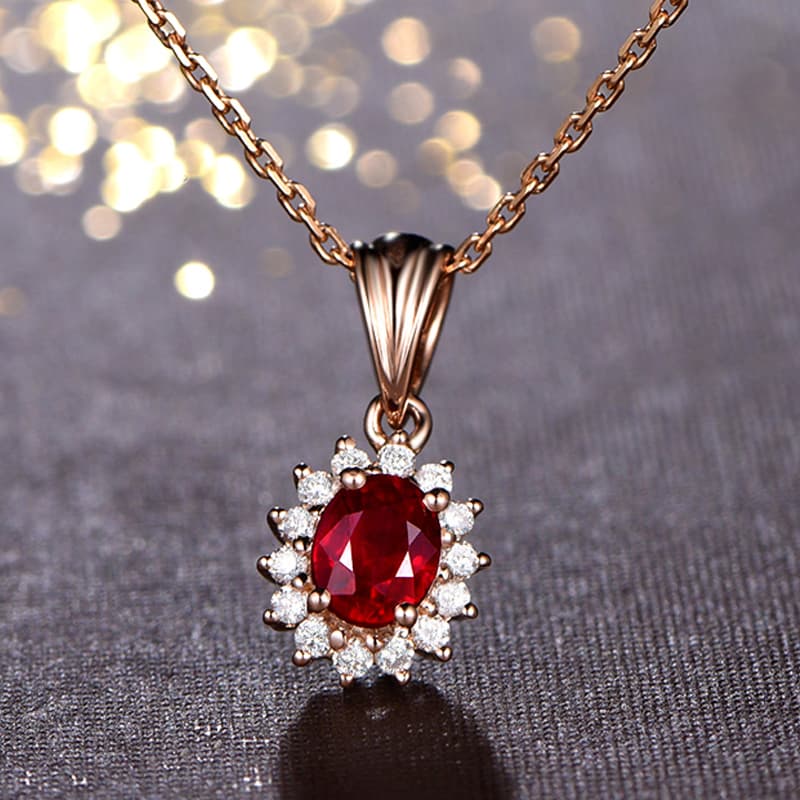宝玉の輝き 華麗なルビーのしずく　パワーストーン アクセサリー 