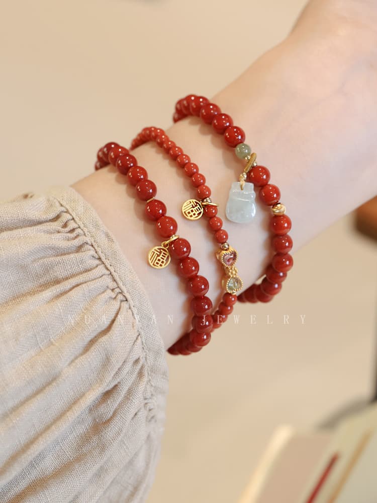 縁結び 天然石ブレスレット 福来る パワーストーン アクセサリー 