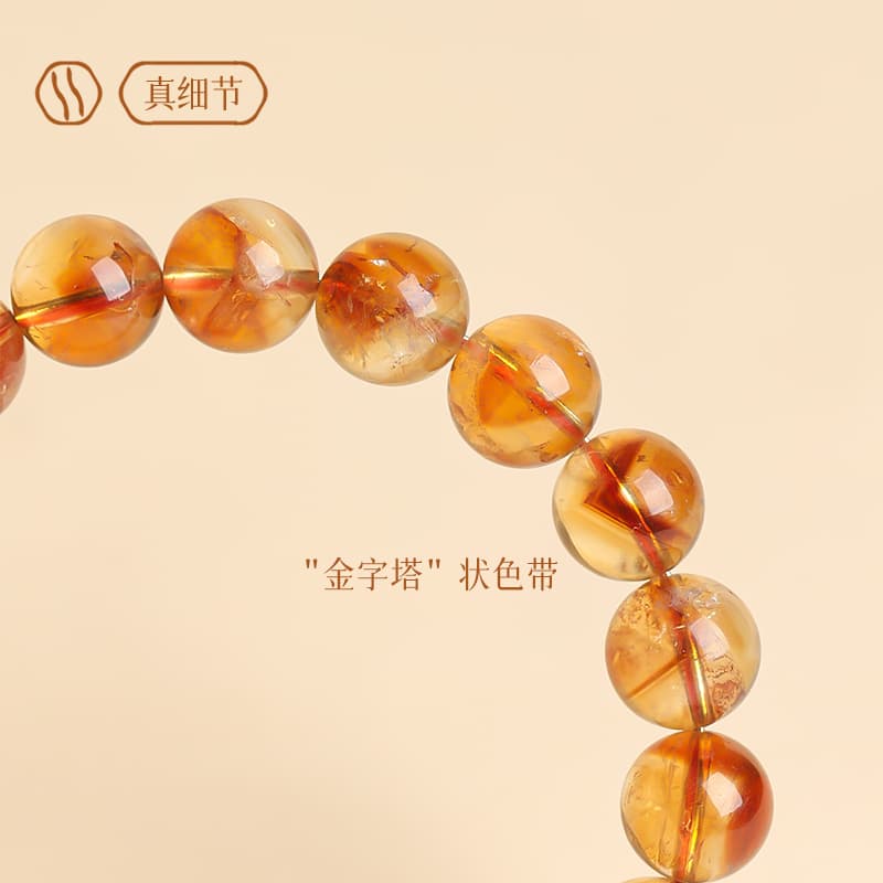 天然黄塔晶 心願成就数珠パワーストーン アクセサリー パワーストーン アクセサリー 