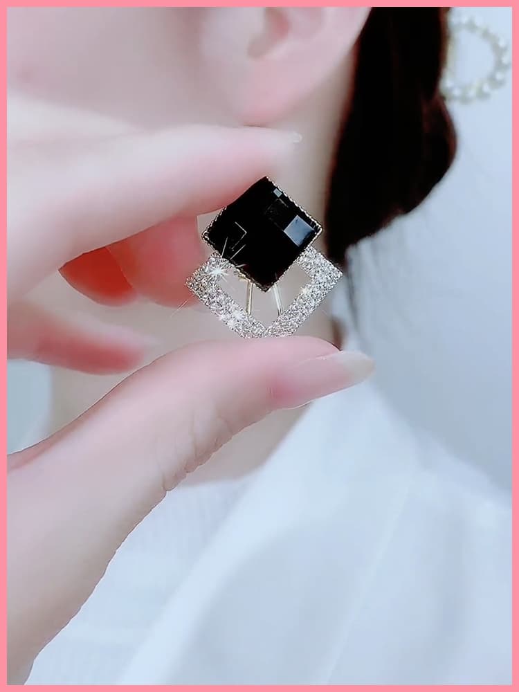 パワーストーン アクセサリー パワーストーン アクセサリー 幾何学の輝き 運命の宝石イヤリング