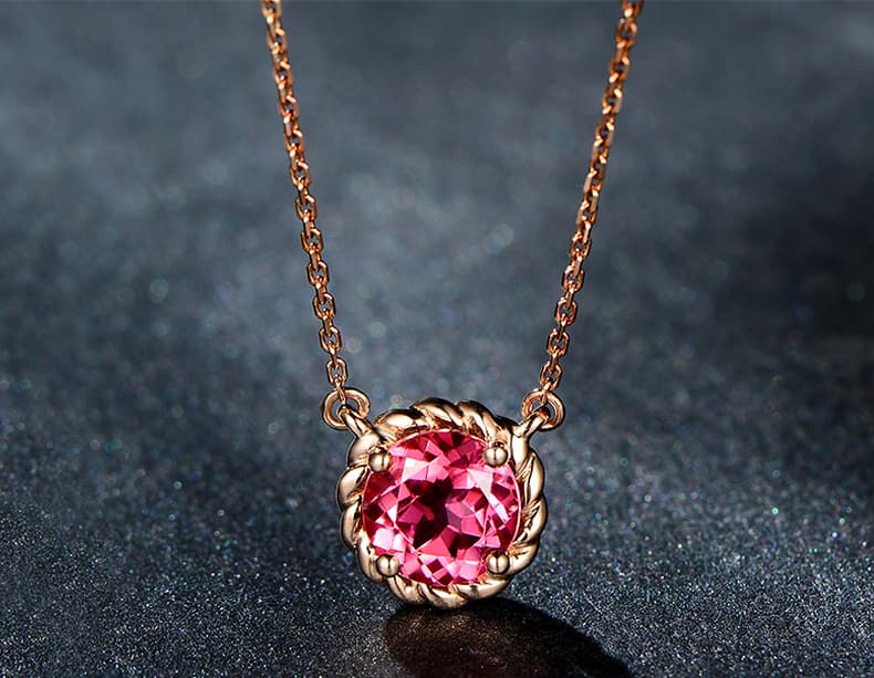 華やか宝石 ミニマルネックレス パワーストーン アクセサリー