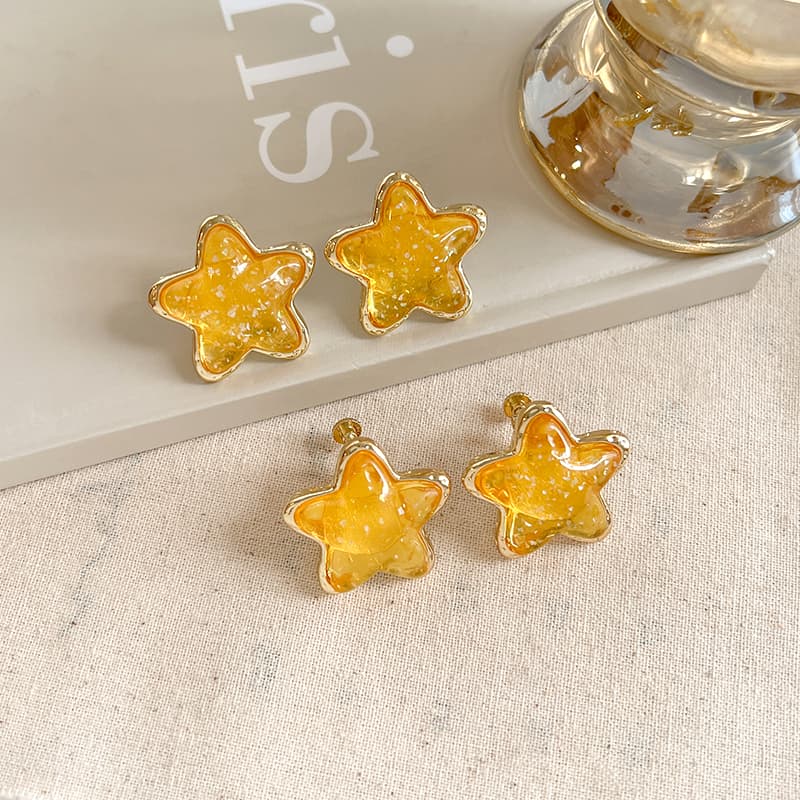 星の願い 天然石ピアス パワーストーン アクセサリー
