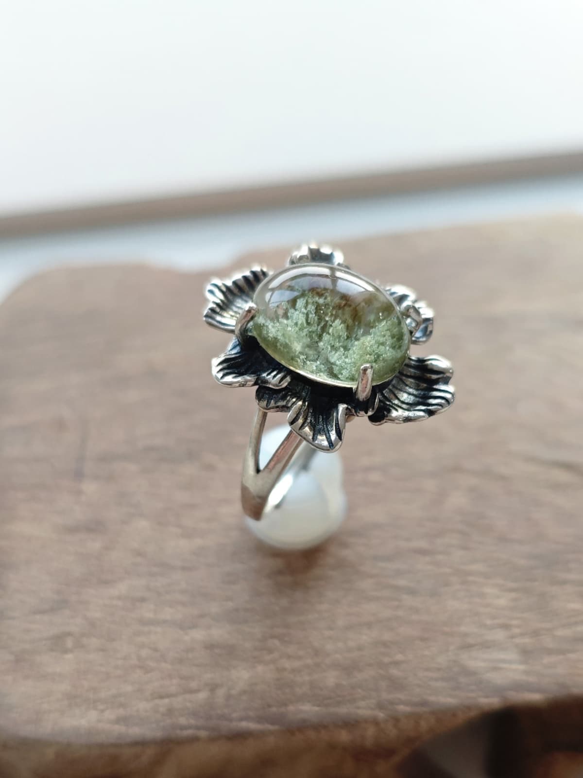 花咲く天然石の輝き リング パワーストーン アクセサリー