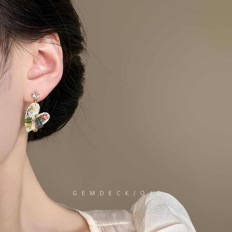 パワーストーン アクセサリー パワーストーン アクセサリー 天使の翼 宝石の調べイヤリング