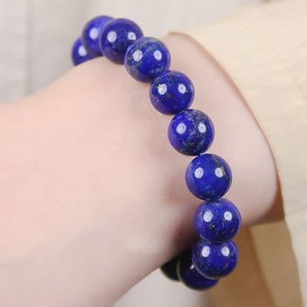 深海の宝玉 鎮魂数珠(ラピスラズリ) パワーストーン アクセサリー