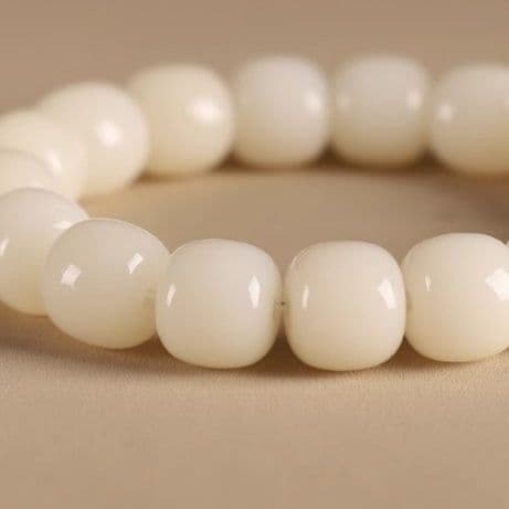 白玉菩提 心の癒し手環 パワーストーン アクセサリー