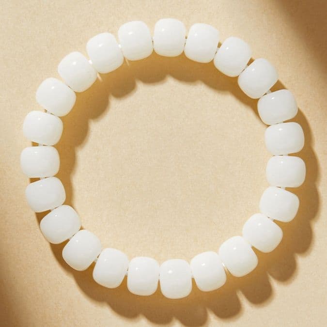 白玉菩提 心の浄化ブレスレット パワーストーン アクセサリー
