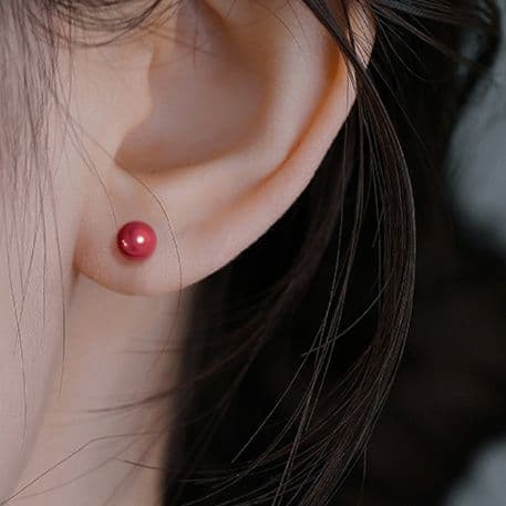 天然生物陶器玉珠ピアス パワーストーン アクセサリー