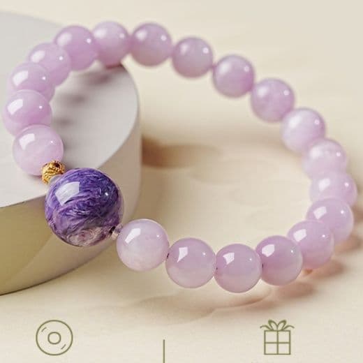 神秘の紫水晶 心の調和ブレスレット パワーストーン アクセサリー