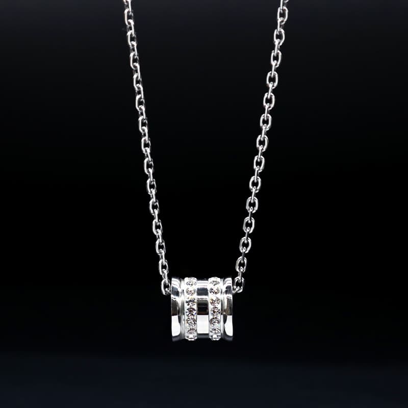 輝く円筒の神秘 パワーストーンネックレス アクセサリー