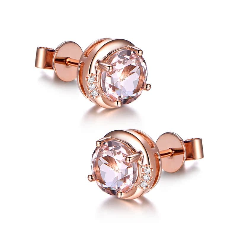 天然石の煌めきスタッドピアス パワーストーン アクセサリー