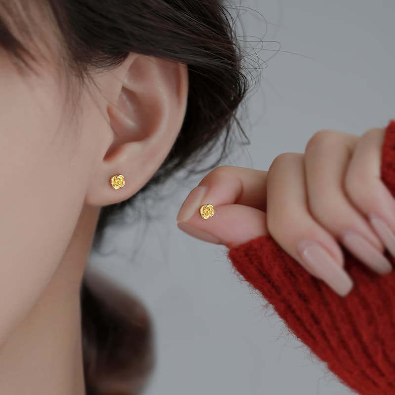 パワーストーン アクセサリー パワーストーン アクセサリー 小さな薔薇の輝き ピアス