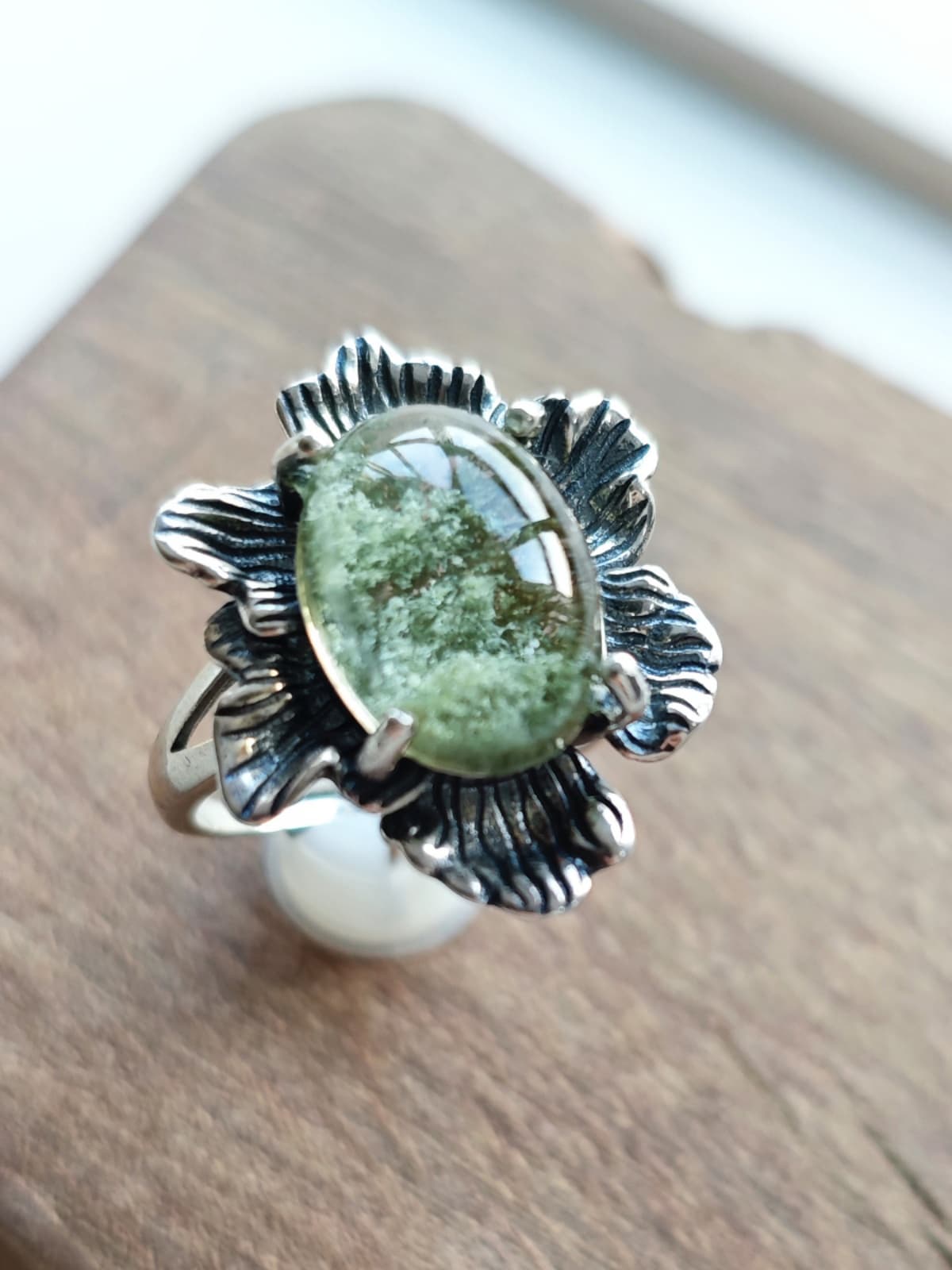 花咲く天然石の輝き リング パワーストーン アクセサリー