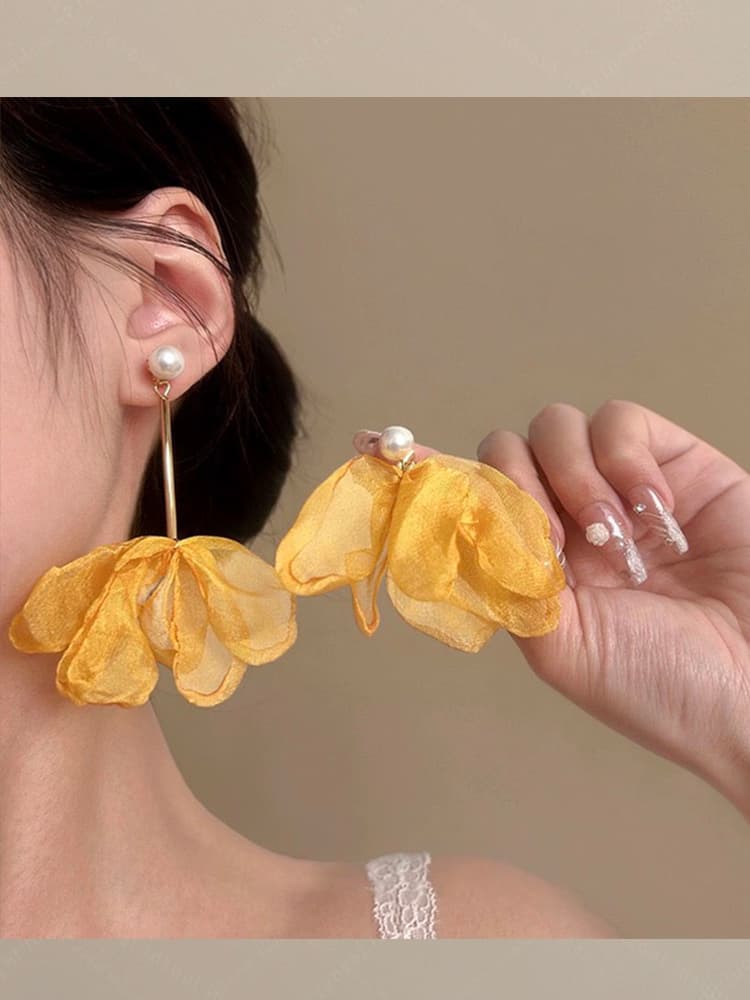 パワーストーン アクセサリー パワーストーン アクセサリー 花舞う宝石 しなやかピアス