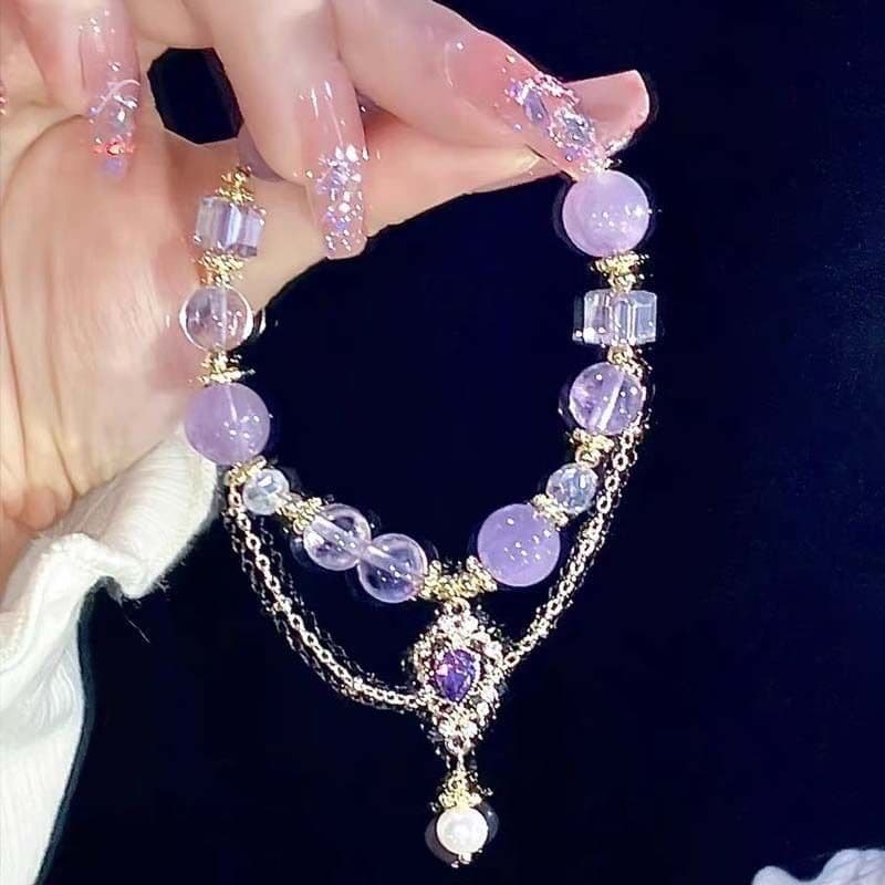 神秘の雫 二連ブレスレット パワーストーン アクセサリー