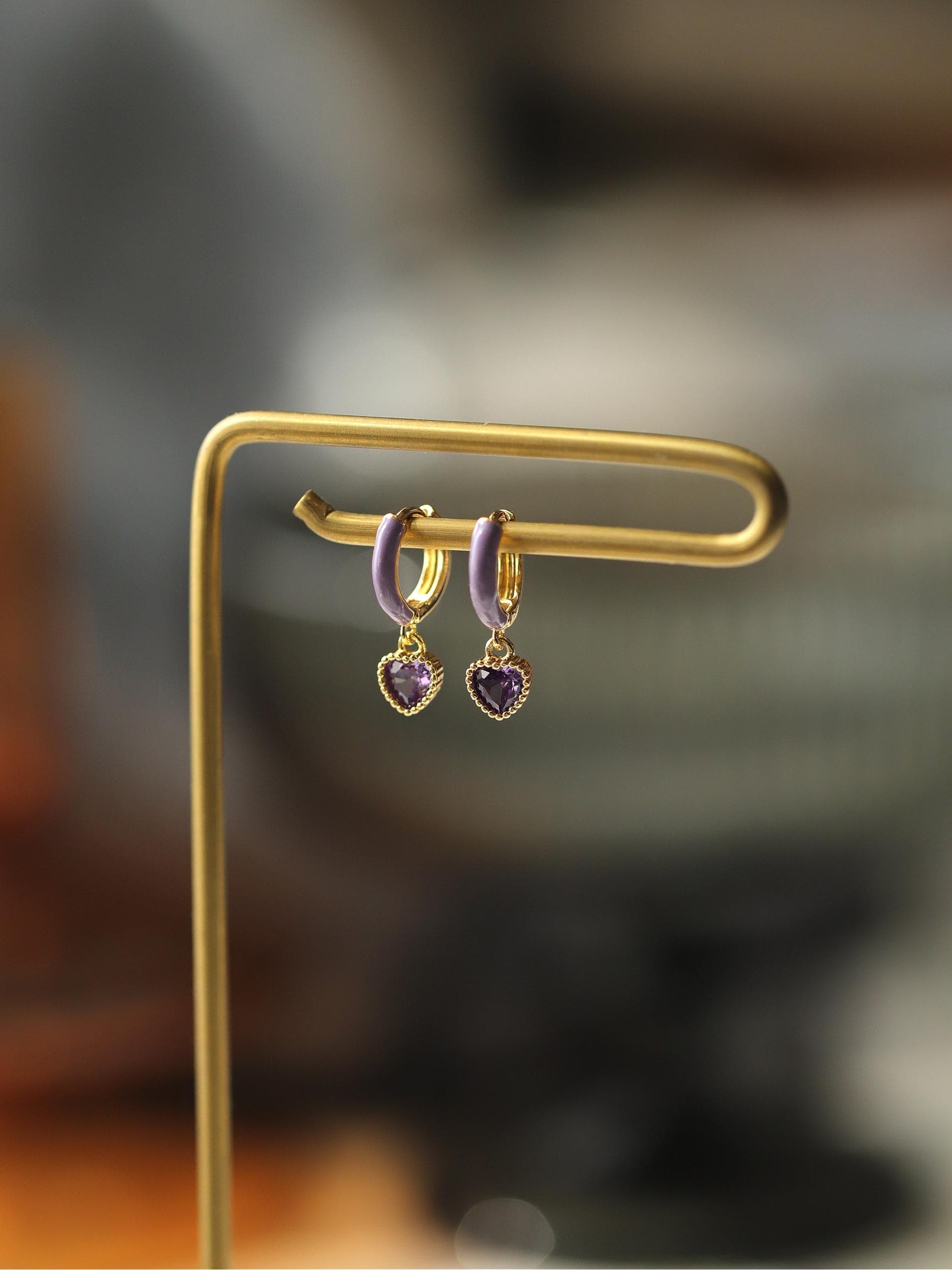 パワーストーン アクセサリー パワーストーン アクセサリー ハート麗石のゆらめきフープピアス