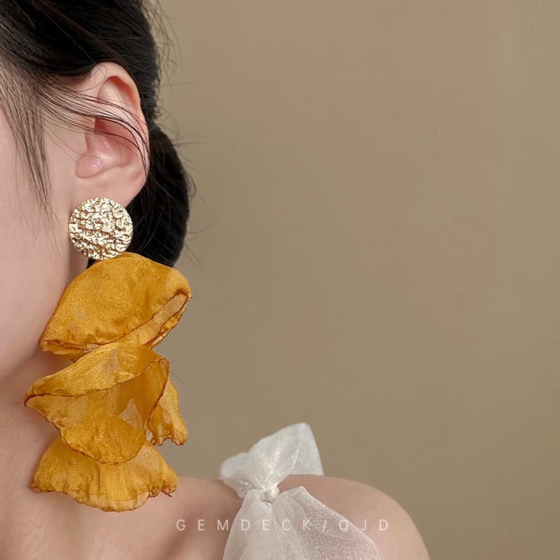 パワーストーン アクセサリー パワーストーン アクセサリー 花びら舞う幸運の輝き ピアス