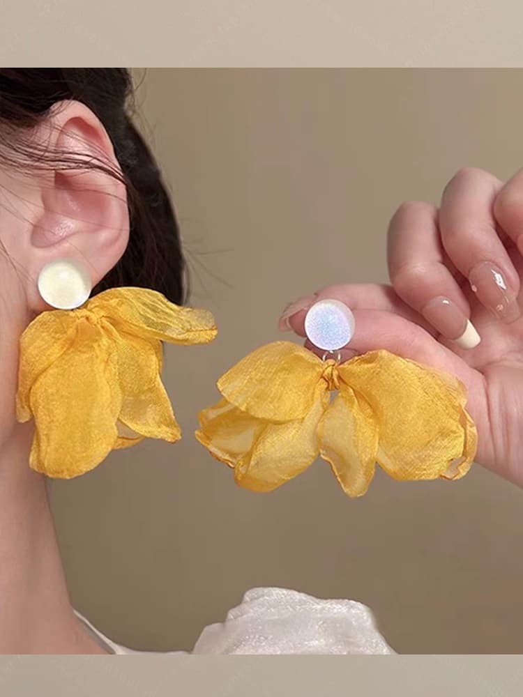 パワーストーン アクセサリー パワーストーン アクセサリー 花舞う宝石 しなやかピアス