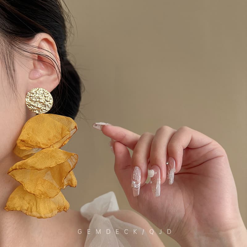 パワーストーン アクセサリー パワーストーン アクセサリー 花びら舞う幸運の輝き ピアス