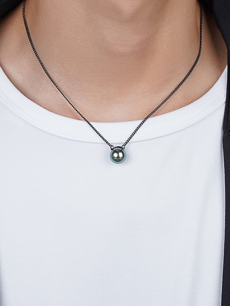 深海の叡智 球体ネックレス パワーストーン アクセサリー