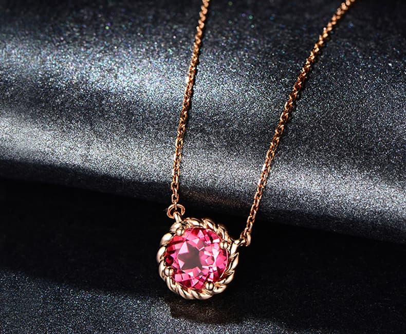 華やか宝石 ミニマルネックレス パワーストーン アクセサリー