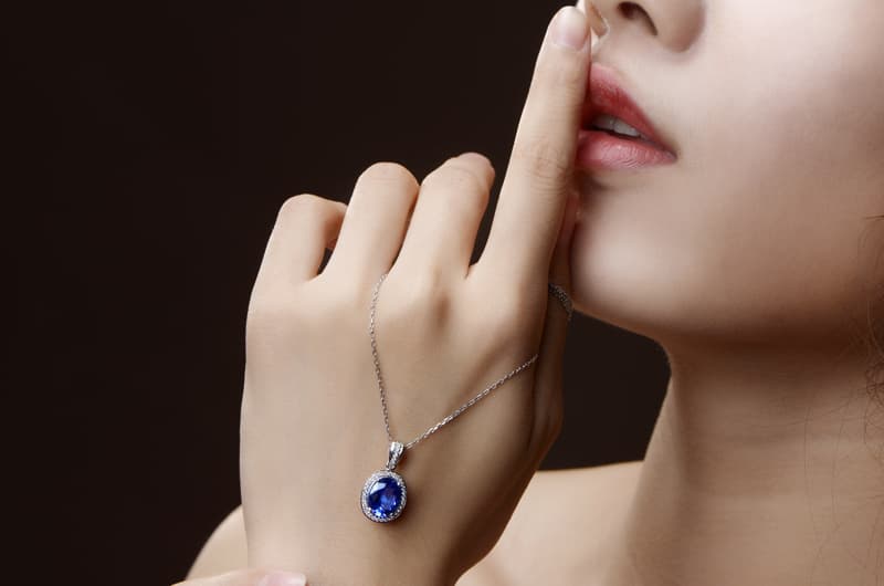 深海の輝き 神秘のしずく ペンダント パワーストーン アクセサリー