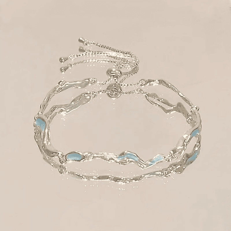天然石の煌めき 流水ブレスレットパワーストーン アクセサリー パワーストーン アクセサリー