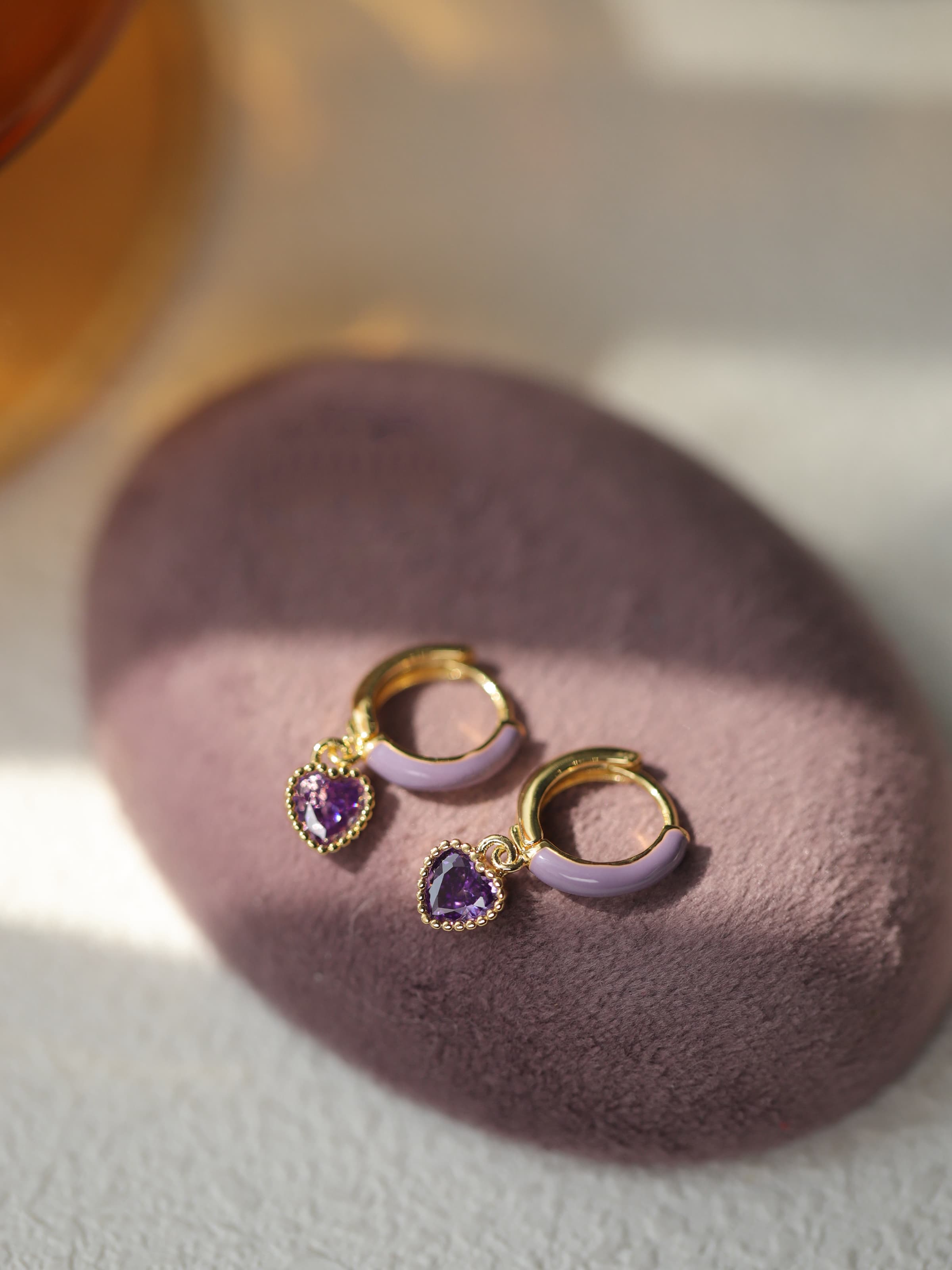パワーストーン アクセサリー パワーストーン アクセサリー ハート麗石のゆらめきフープピアス