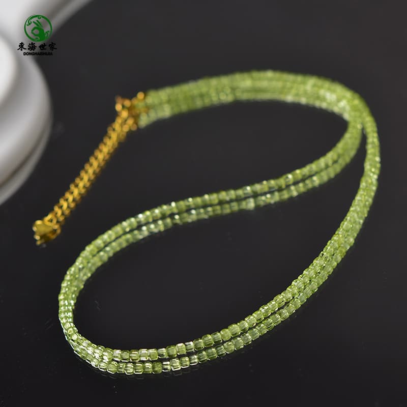 天然石の輝き 二連ネックレスパワーストーン アクセサリー