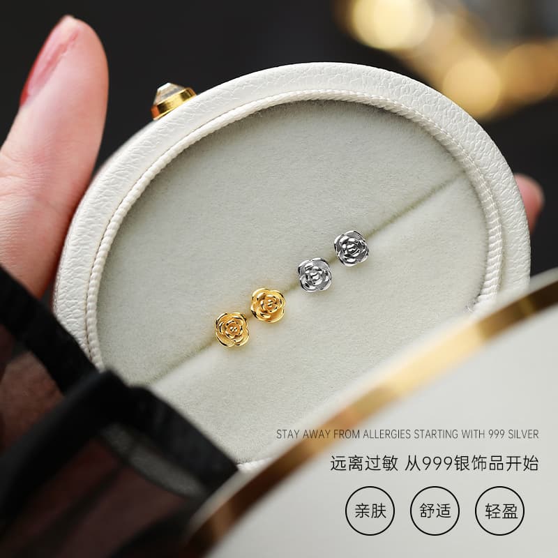 パワーストーン アクセサリー パワーストーン アクセサリー 小さな薔薇の輝き ピアス