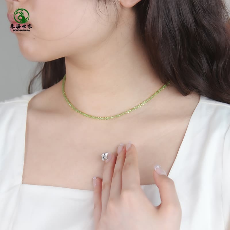 天然石の輝き 二連ネックレスパワーストーン アクセサリー